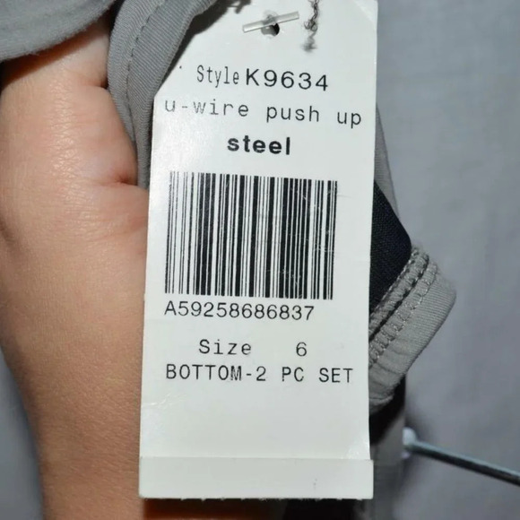 CALVIN KLEIN Steel U-Wire Push Up Bikini - Picture 7 of 8